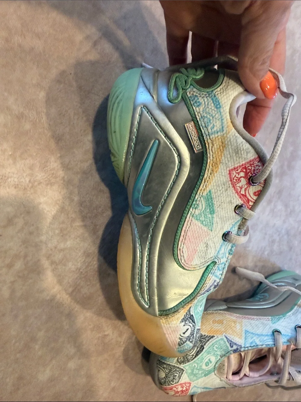 Nike LaBron 22 Monopoly Sneakers